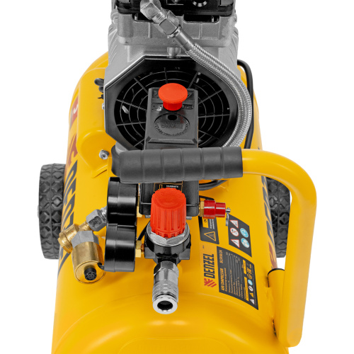 Компрессор DLS950/24 безмаслянный малошумный 950 Вт, 165 л/мин, ресивер 24 л Denzel по ценам производителя в Москве с доставкой по всей России