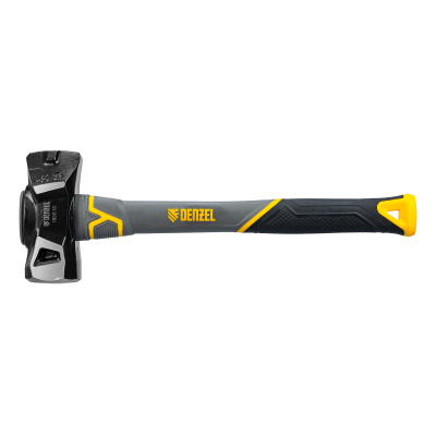Кувалда с клиновидным бойком 1,8 кг, фибергласовая рукоятка c TPR Denzel по ценам производителя в Москве с доставкой по всей России