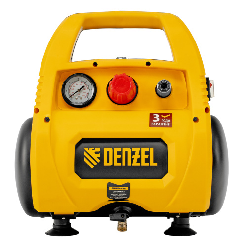 Компрессор воздушный безмасляный РС 1/6-180,1, 1 кВт, 180 л/мин, 6 л Denzel по ценам производителя в Москве с доставкой по всей России
