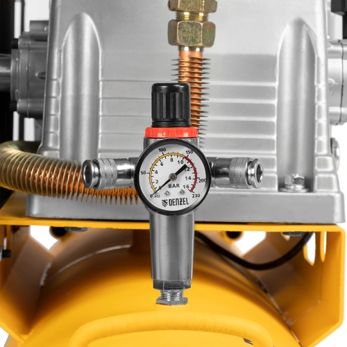 Компрессор воздушный, ременный привод BCI4000-T/100, 4.0 кВт, 100 литров, 690 л/мин Denzel по ценам производителя в Москве с доставкой по всей России