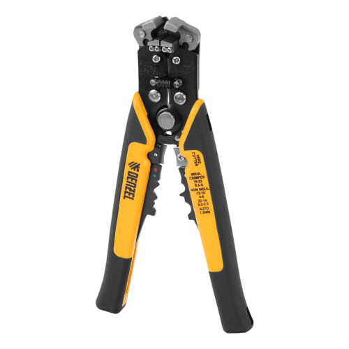 Щипцы для зачистки электропроводов 0,2-6 мм², функция обрезания проводов Denzel по ценам производителя в Москве с доставкой по всей России