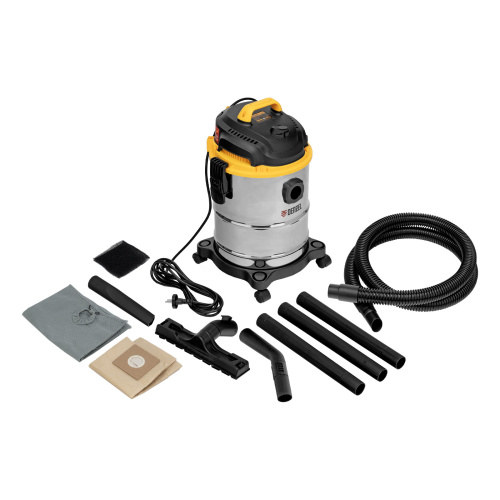 Пылесос строительный SVC15, 1200 Вт, бак 15 л, шланг 2 м Denzel по ценам производителя в Москве с доставкой по всей России