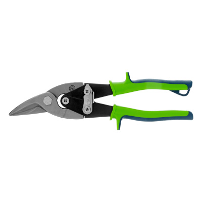 Ножницы по металлу, 250 мм, правый рез, сталь С55, двухкомпонентные рукоятки СИБРТЕХ по ценам производителя в Москве с доставкой по всей России