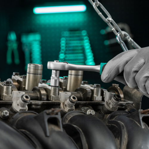 Набор инструментов, 1/2", 1/4", CrV, пластиковый кейс 94 предмета Stels по ценам производителя в Москве с доставкой по всей России