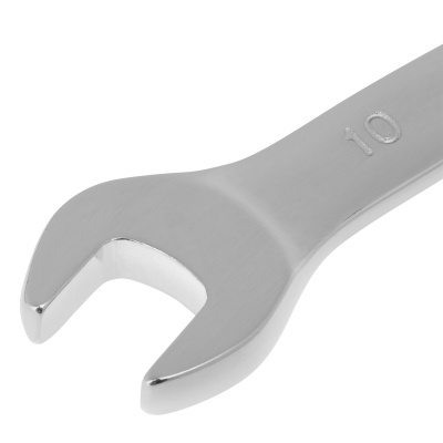 Ключ комбинированный трещоточный, 10 мм, CrV, зеркальный хром Matrix Professional по ценам производителя в Москве с доставкой по всей России