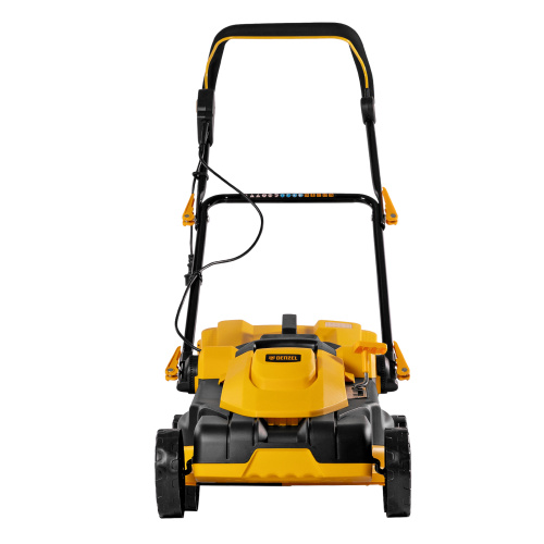 Газонокосилка электрическая GM-2000, 2000 Вт, ширина 43 см, 6 уровней, травосборник 45 л. Denzel по ценам производителя в Москве с доставкой по всей России