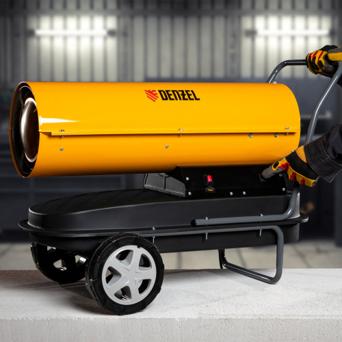 Дизельная тепловая пушка DHG-30, 30 кВт, 750 м3/ч, прямой нагрев Denzel по ценам производителя в Москве с доставкой по всей России