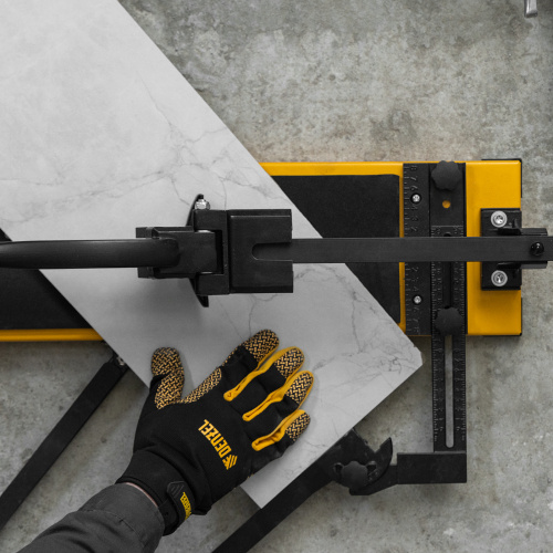 Плиткорез рельсовый 600х16мм, каретка на подш., стальная станина, усил. рукоятка-пенал Denzel по ценам производителя в Москве с доставкой по всей России