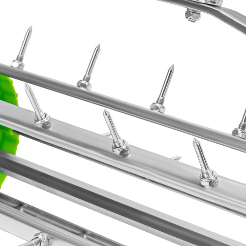 Аэратор газонный, 440 х 1400 мм, стальной черенок, Palisad по ценам производителя в Москве с доставкой по всей России