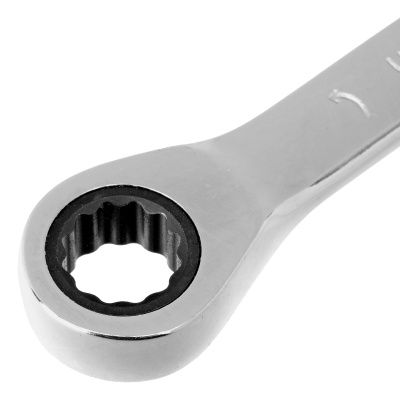 Ключ комбинированный трещоточный, 9 мм, CrV, зеркальный хром Matrix Professional по ценам производителя в Москве с доставкой по всей России