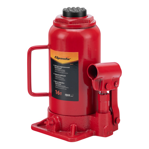 Домкрат гидравлический бутылочный, 16 т, h подъема 220-420 мм Sparta по ценам производителя в Москве с доставкой по всей России