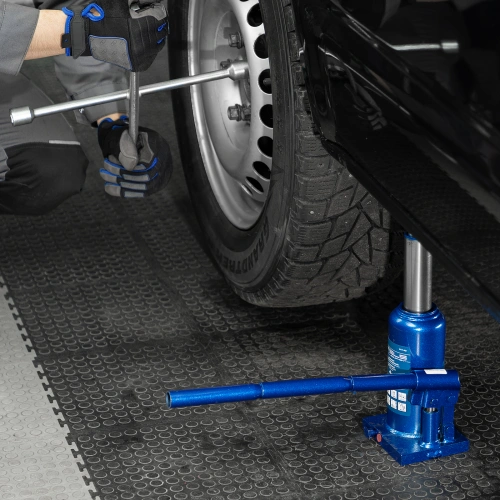 Домкрат гидравлический бутылочный телескопический, 4 т, h подъема 190-480 мм Stels по ценам производителя в Москве с доставкой по всей России