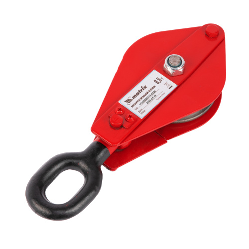 Блок монтажный с проушиной, 0,5  т Matrix по ценам производителя в Москве с доставкой по всей России