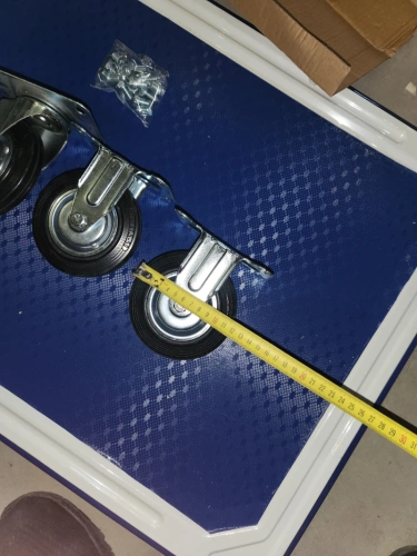 Тележка платформенная 150 кг TOR PH150 (740х480) со складной ручкой (резиновые колеса 100 мм) по ценам производителя в Москве с доставкой по всей России