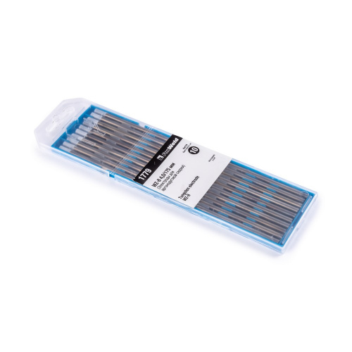 Вольфрамовый электрод WZ-8 4,0мм / 175мм (1шт.) FoxWeld купить в Москве с доставкой по всей России | ProtosMarket.ru