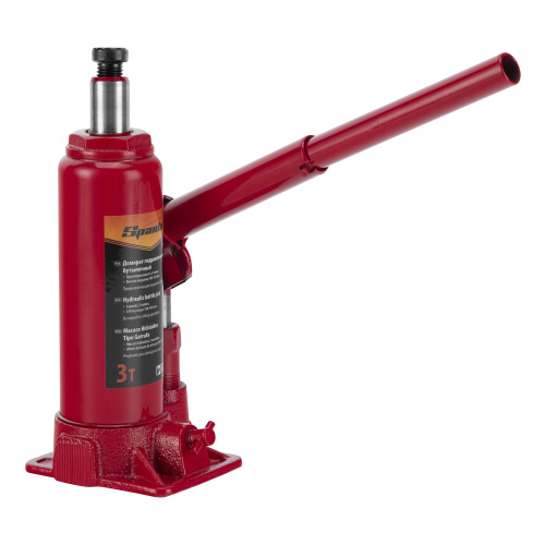 Домкрат гидравлический бутылочный, 3т, h подъема 180-340 мм Sparta по ценам производителя в Москве с доставкой по всей России