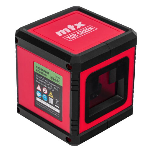 Лазерный уровень XQB GREEN Basic SET, 20 м, зеленый луч, батарейки, резьба 1/4" MTX по ценам производителя в Москве с доставкой по всей России