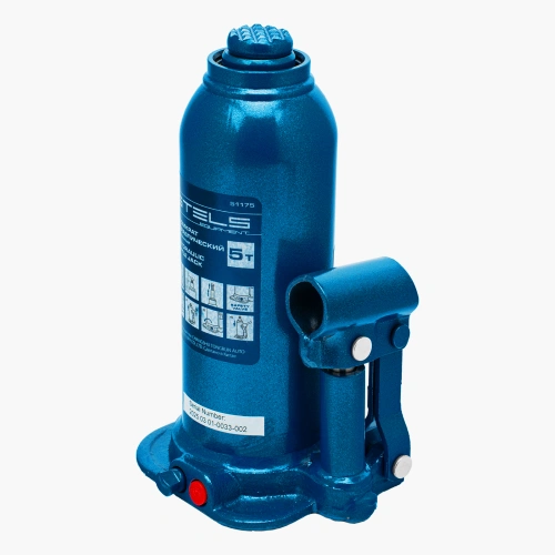 Домкрат гидравлический бутылочный, 5 т, h подъема 207-404 мм, в пластиковом кейсе Stels по ценам производителя в Москве с доставкой по всей России