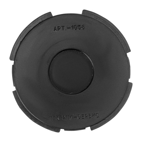 Резиновая опора для подкатного домкрата универсальная, D 100 мм, D 90, H 12 мм Matrix по ценам производителя в Москве с доставкой по всей России