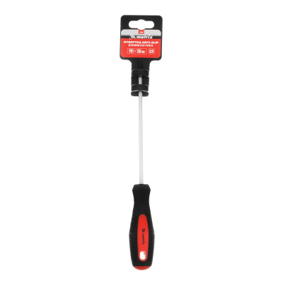 Отвертка Anti-Slip, PH1 х 150 мм, CrV, двухкомпонентная рукоятка Matrix по ценам производителя в Москве с доставкой по всей России