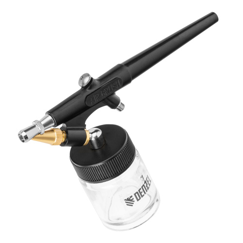 Аэрограф с нижним бачком AB2, 0,8 мм, 22 мл, 11 л/мин Denzel по ценам производителя в Москве с доставкой по всей России