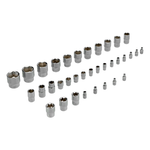 Набор инструментов, 1/2", 1/4", CrV, S2, пластиковый кейс, 194 предмета Denzel по ценам производителя в Москве с доставкой по всей России