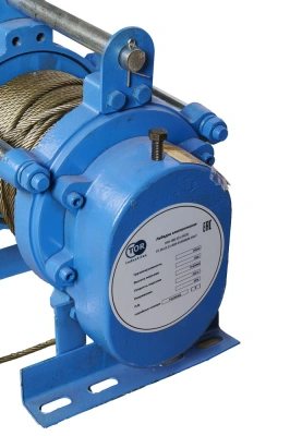 Лебедка электрическая  300 кг  70 м с канатом 220 В TOR KCD по ценам производителя в Москве с доставкой по всей России