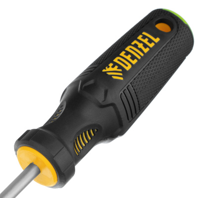 Отвертка PZ2x100 мм, CrV, трехкомпонентная рукоятка Denzel по ценам производителя в Москве с доставкой по всей России