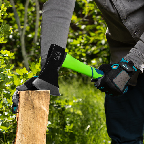 Топор, 800 г, фибергласовое топорище Сибртех по ценам производителя в Москве с доставкой по всей России