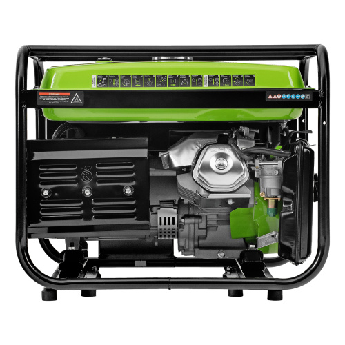 Генератор бензиновый БС-8000Э, 6,6 кВт, 230В, четырехтактный, 25 л, электростартер Сибртех по ценам производителя в Москве с доставкой по всей России