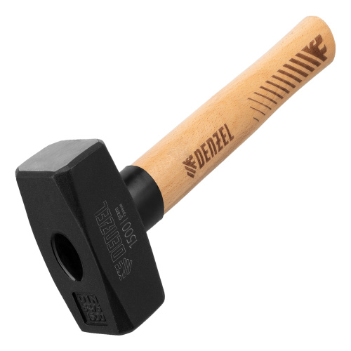 Кувалда, 1500 г, кованая головка, буковая рукоятка Denzel по ценам производителя в Москве с доставкой по всей России