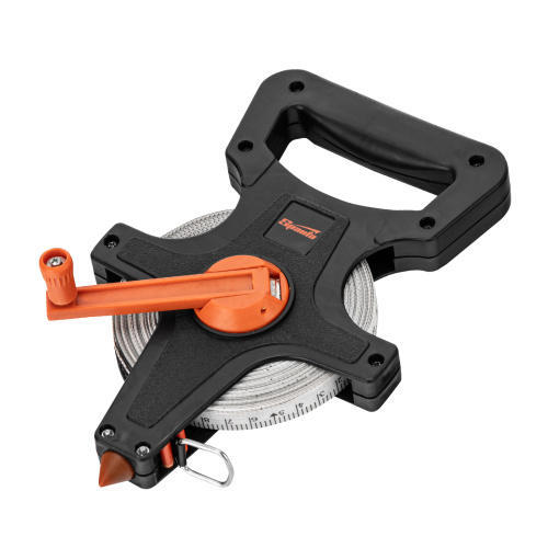 Рулетка геодезическая, 30 м х 12,5 мм, лента ПВХ, открытый корпус Sparta по ценам производителя в Москве с доставкой по всей России