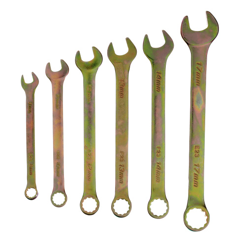 Набор ключей комбинированных, 8-17 мм, 6 шт Сибртех по ценам производителя в Москве с доставкой по всей России