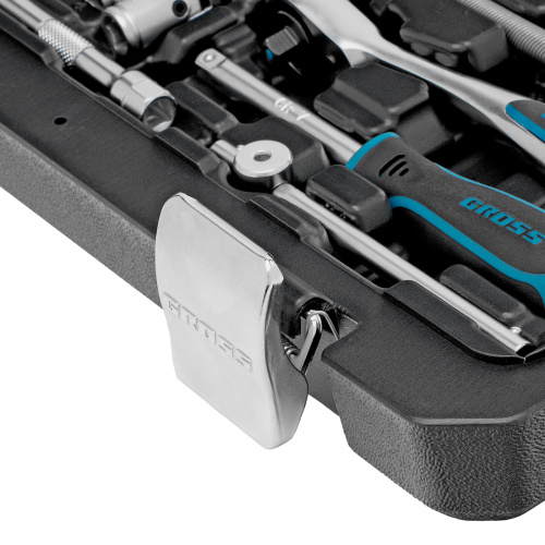 Набор инструментов, 1/4", CrV, 120 зубьев, 42 предмета Gross по ценам производителя в Москве с доставкой по всей России