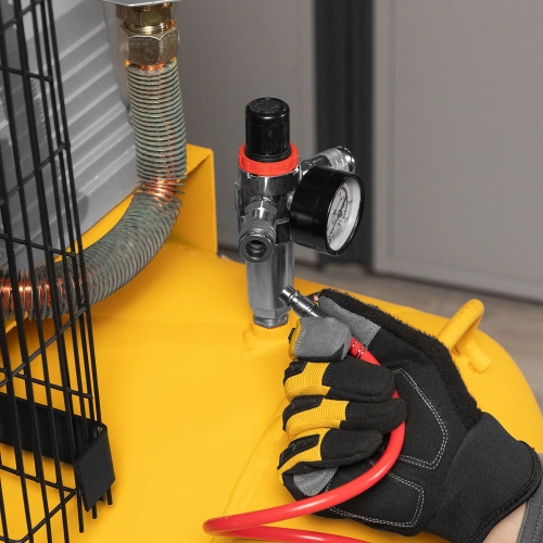 Компрессор воздушный, ременный привод BCI4000-T/200, 4.0 кВт, 200 литров, 690 л/мин Denzel по ценам производителя в Москве с доставкой по всей России