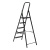 Стремянка 5 ступеней, компактная, стальная Сибртех по ценам производителя в Москве с доставкой по всей России