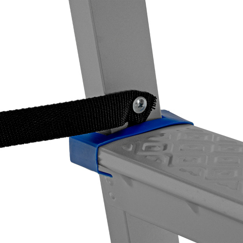 Стремянка двухсторонняя 2 ступени, сталь профиль, стальные ступени, Россия Сибртех по ценам производителя в Москве с доставкой по всей России