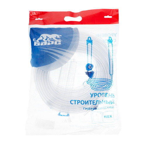 Гидроуровень, удлиненная колба, рельефная градуировка, 25 м Барс по ценам производителя в Москве с доставкой по всей России