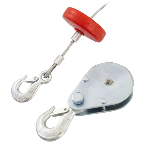 Тельфер электрический TF-500, 0.5 т, 1020 Вт, высота 12 м, 10 м/мин Denzel по ценам производителя в Москве с доставкой по всей России