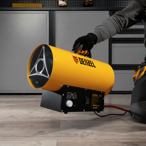 Газовая тепловая пушка GHG-30i, 30 кВт, цифровой термостат, пропан-бутан Denzel по ценам производителя в Москве с доставкой по всей России