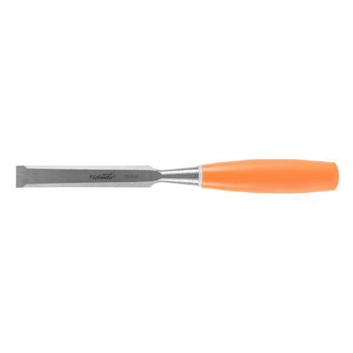 Стамеска, 16 мм, плоская, пластиковая рукоятка Sparta по ценам производителя в Москве с доставкой по всей России
