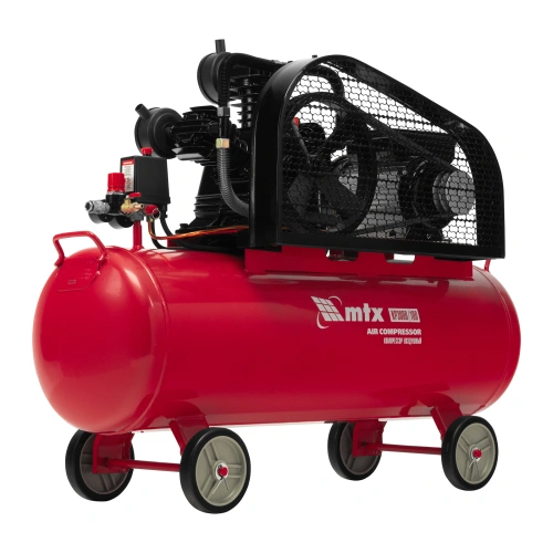 Компрессор воздушный ременный привод КР3000/100  3,0 кВт, 100 литров, 510 л/мин МТХ по ценам производителя в Москве с доставкой по всей России