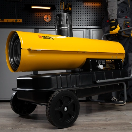 Дизельная тепловая пушка NHG-30i, 30 кВт, 750 м3/ч, непрямой нагрев, цифровой термостат Denzel по ценам производителя в Москве с доставкой по всей России