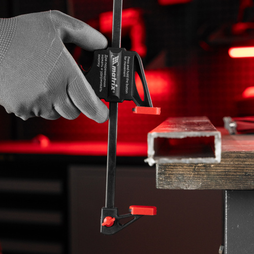 Струбцина универсальная, быстрозажимная, F-образная, 450 х 565 х 45 мм, пластиковый корпус Matrix по ценам производителя в Москве с доставкой по всей России