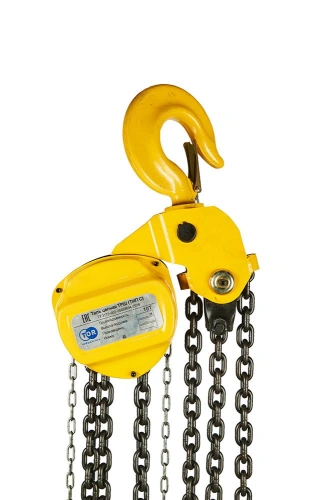 Таль ручная шестеренная TOR ТРШ C 10ТХ3М по ценам производителя в Москве с доставкой по всей России