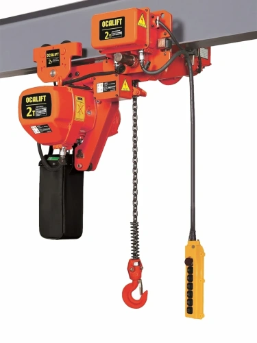 2т 9м УСВ таль цепная ТЭЦ OCALIFT 02-01LHS 380в передвижная односкоростная купить в Москве с доставкой по всей России | ProtosMarket.ru