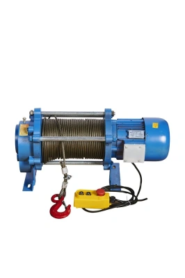 Лебедка электрическая  750 кг  70 м с канатом 380 В TOR KCD купить в Москве с доставкой по всей России | ProtosMarket.ru