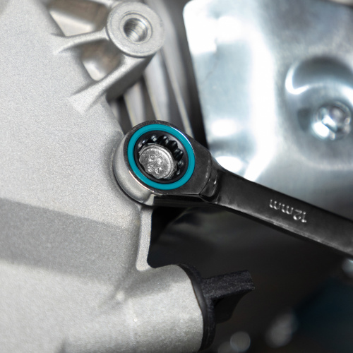 Набор ключей комбинированных с трещоткой, 8-19 мм, 7 шт, CrV Gross по ценам производителя в Москве с доставкой по всей России