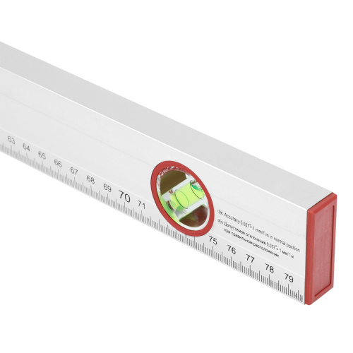 Уровень алюминиевый, 800 мм, 3 глазка, линейка Sparta по ценам производителя в Москве с доставкой по всей России