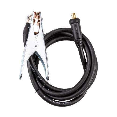 Кабель сварочный_Клемма 500А_Вилка 35-50, сеч. 50 мм2, 3 м купить в Москве с доставкой по всей России | ProtosMarket.ru